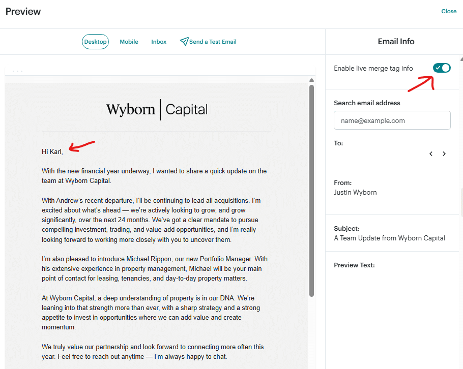 Mailchimp Quick Tip: How to Test Your Merge Tags Before Sending unnamed 3 - Mailchimp Quick Tip: How to Test Your Merge Tags Before Sending